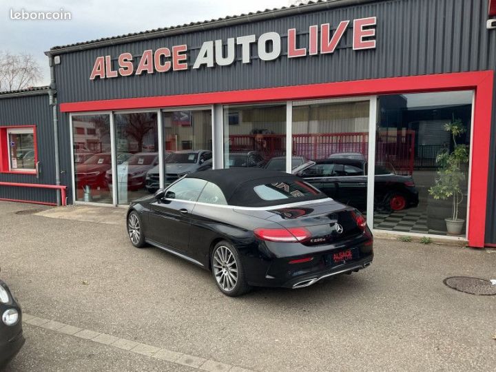 Mercedes Classe C Mercedes CABRIOLET 220 D 194CH AMG LINE 9G-TRONIC 10CV Noir - 4