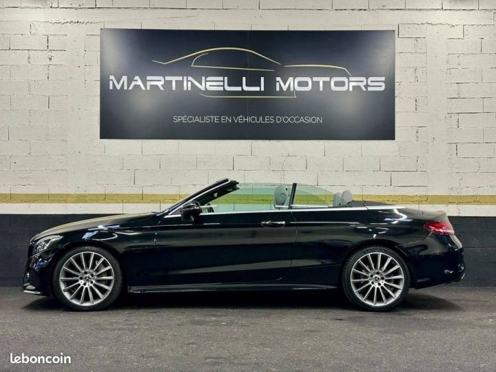 Mercedes Classe C Mercedes Cabriolet 250 d 204ch Fascination 9G-Tronic Noir - 2