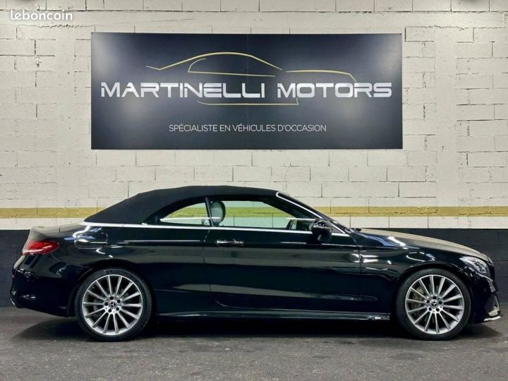 Mercedes Classe C Mercedes Cabriolet 250 d 204ch Fascination 9G-Tronic Noir - 5