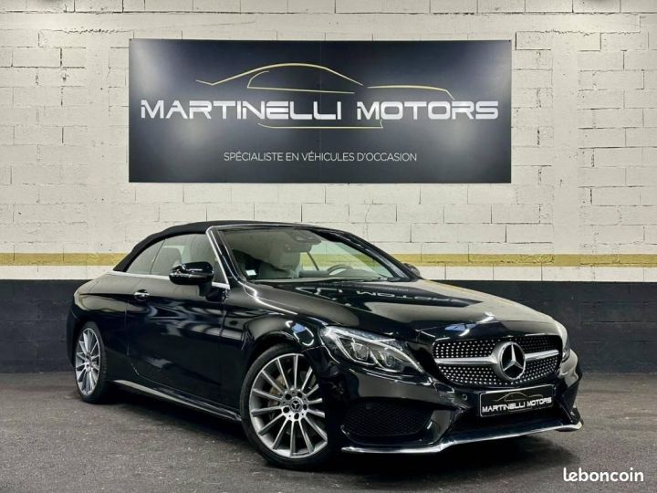 Mercedes Classe C Mercedes Cabriolet 250 d 204ch Fascination 9G-Tronic Noir - 6