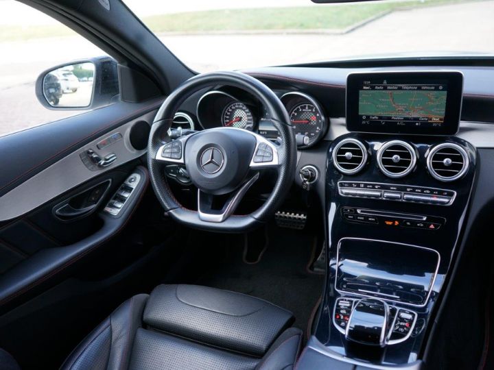 Mercedes Classe C MERCEDES CLASSE C IV SW 43 3.0 367 CH AMG 4 MATIC - Attelage - Pack Techno - Pack Sport Black - Caméra - Keyless - Suivi Mercedes - Garantie 12 Mois Gris Métallisé - 14