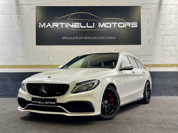 Mercedes Classe C Mercedes IV (W205) 63 AMG S Speedshift MCT Blanc - 1