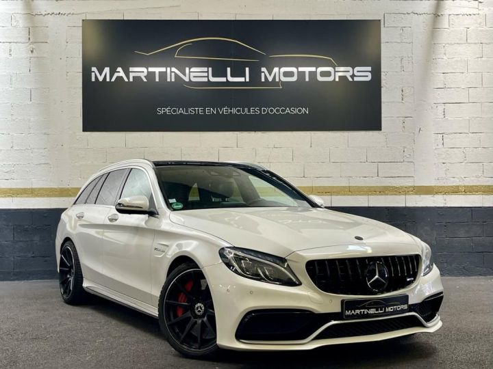 Mercedes Classe C Mercedes IV (W205) 63 AMG S Speedshift MCT Blanc - 4