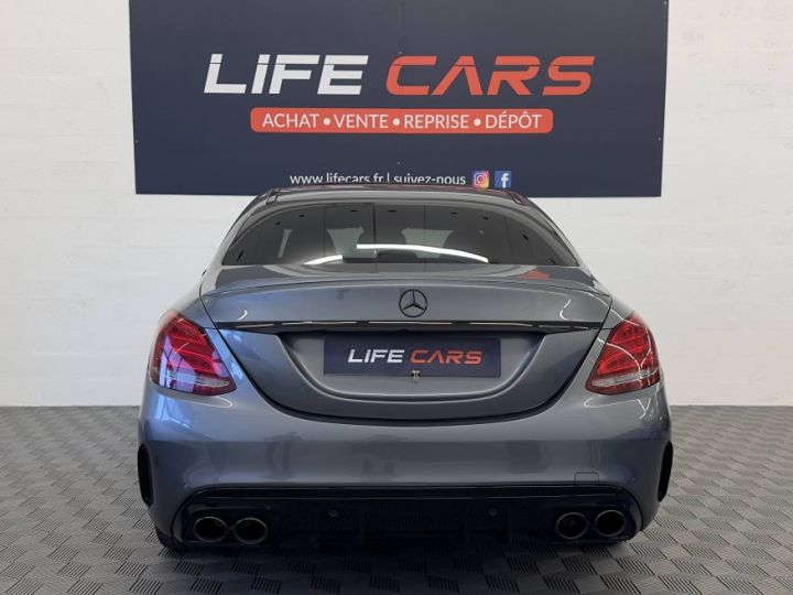 Mercedes Classe C (W205) 43 AMG Pack AERO 367ch 4Matic 9G-Tronic 2018 française entretien mercedes GRIS FONCE - 9