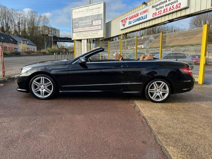 Mercedes Classe E CABRIOLET 200 184CH SPORTLINE 7G-TRONIC PLUS Noir - 2