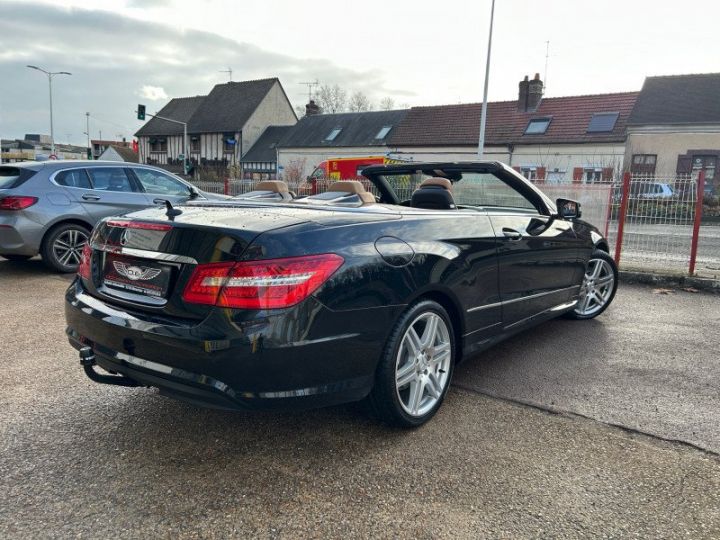 Mercedes Classe E CABRIOLET 200 184CH SPORTLINE 7G-TRONIC PLUS Noir - 9