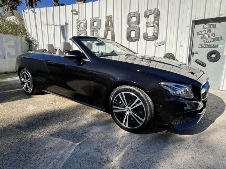 Mercedes Classe E Cabriolet 200 - BVA 9G-Tronic CABRIOLET - BM 238 Sportline - BVA PHASE 1 NOIR - 1