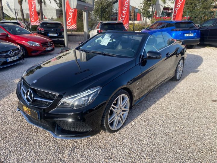 Mercedes Classe E CABRIOLET 200 CGI Sportline A Noir - 2