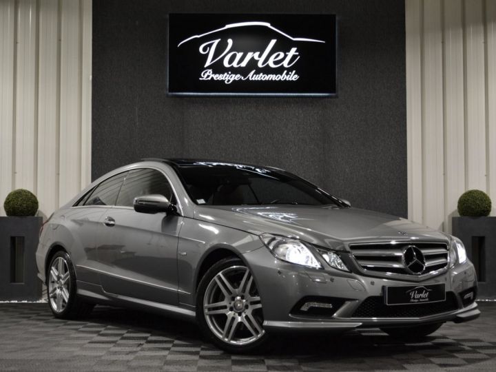 Mercedes Classe E CLASSE E350 CGI COUPE W207 3.5l V6 ESSENCE 292ch PACK AMG 2EME MAIN HISTORIQUE COMPLET GRIS - 1