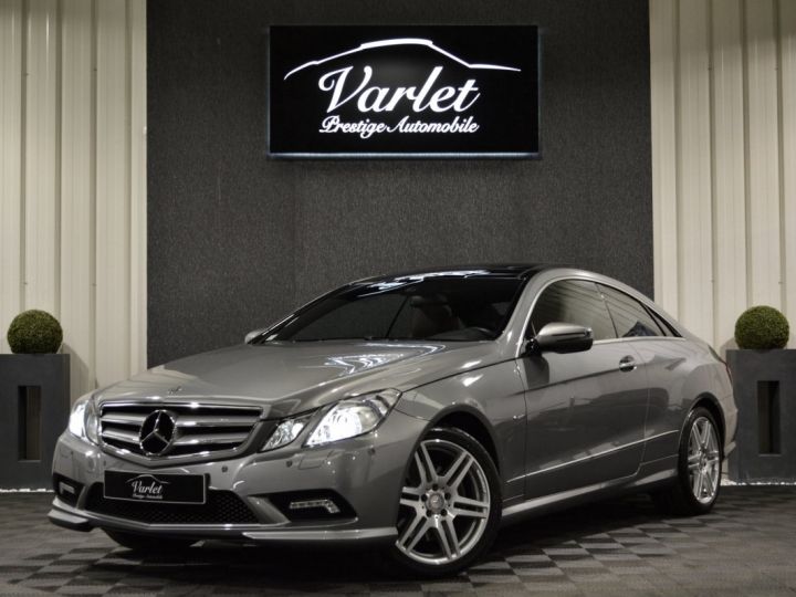 Mercedes Classe E CLASSE E350 CGI COUPE W207 3.5l V6 ESSENCE 292ch PACK AMG 2EME MAIN HISTORIQUE COMPLET GRIS - 3