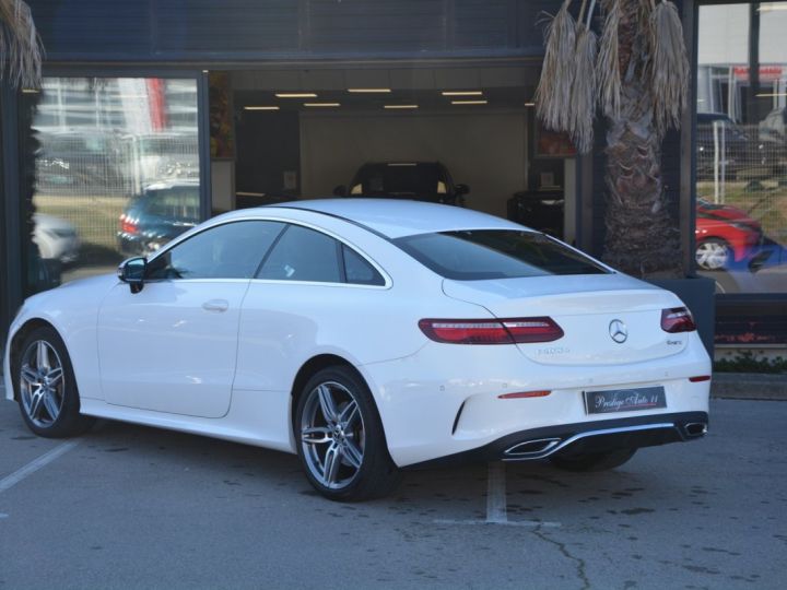 Mercedes Classe E Coupe 400d AMG Line LOA 669 EUROS PAR MOIS 400 d ORIGINE FRANCE CO2 PAYE Blanc - 5