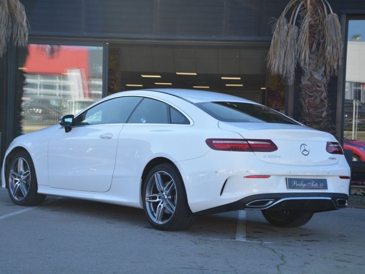 Mercedes Classe E Coupe 400d AMG Line LOA 669 EUROS PAR MOIS 400 d ORIGINE FRANCE CO2 PAYE Blanc - 6