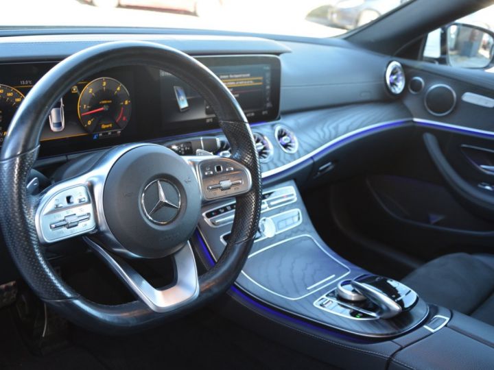 Mercedes Classe E Coupe 400d AMG Line LOA 669 EUROS PAR MOIS 400 d ORIGINE FRANCE CO2 PAYE Blanc - 17