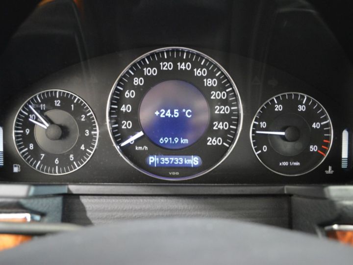 Mercedes Classe E E280 CDI W211 PH2 3.0l V6 190ch 7G TRONIC ELEGANCE HISTORIQUE COMPLET XENON CUIR GPS GRIS FONCE - 18