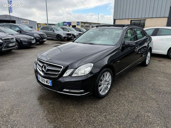 Mercedes Classe E MERCEDES BENZ 350 CDI 231 CH ELEGANCE BlueEFFICIECY TOIT PANO CUIR GPS- SIEGES ELELCTRIQUE Noir - 2