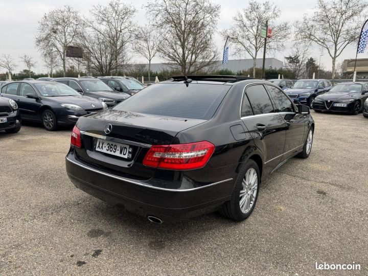 Mercedes Classe E Mercedes benz 350 cdi blueefficiency 231 ch elegance toit pano cuir Noir - 5