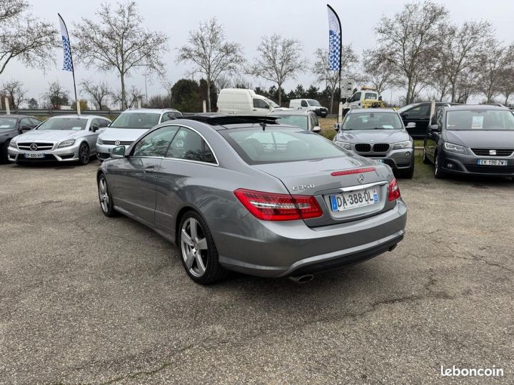 Mercedes Classe E Mercedes benz coupe 350 cdi 265 ch pack amg toit pano ouvrant 1 er main Gris - 4