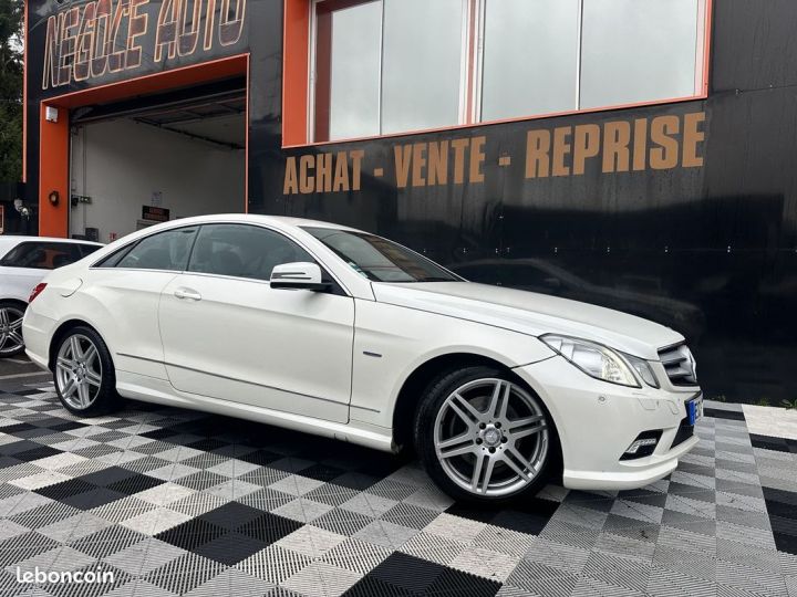 Mercedes Classe E Mercedes COUPE 350 CDI EXECUTIVE BE BA Blanc - 7