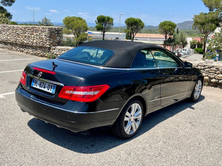 Mercedes Classe E MERCEDES E 220 CDI CABRIOLET EXÉCUTIVE BVA7 Noir - 10