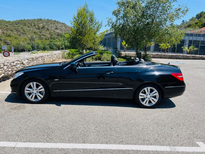 Mercedes Classe E MERCEDES E 220 CDI CABRIOLET EXÉCUTIVE BVA7 Noir - 11