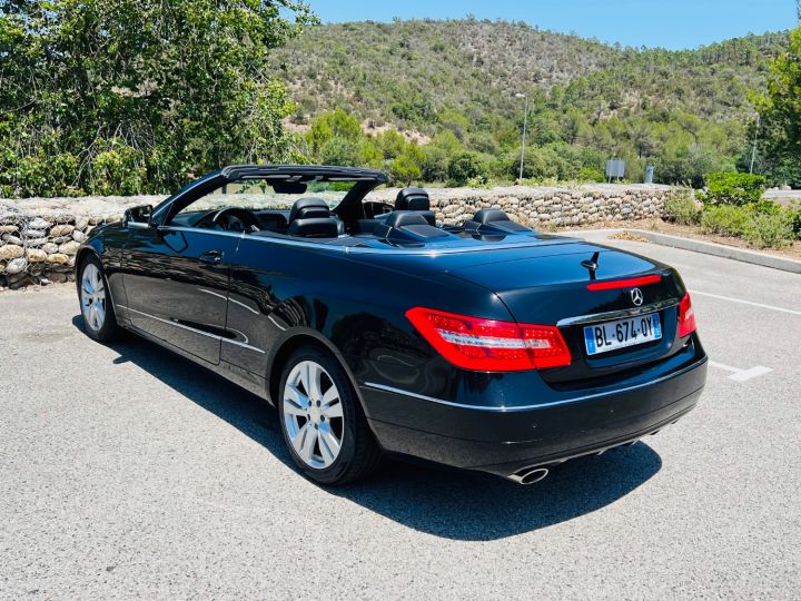 Mercedes Classe E MERCEDES E 220 CDI CABRIOLET EXÉCUTIVE BVA7 Noir - 8