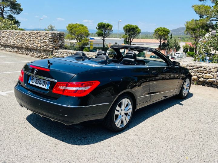 Mercedes Classe E MERCEDES E 220 CDI CABRIOLET EXÉCUTIVE BVA7 Noir - 6