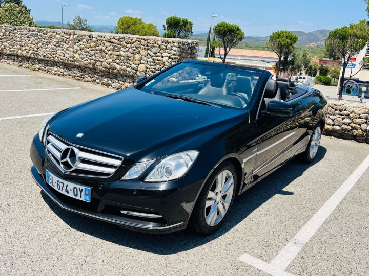 Mercedes Classe E MERCEDES E 220 CDI CABRIOLET EXÉCUTIVE BVA7 Noir - 7