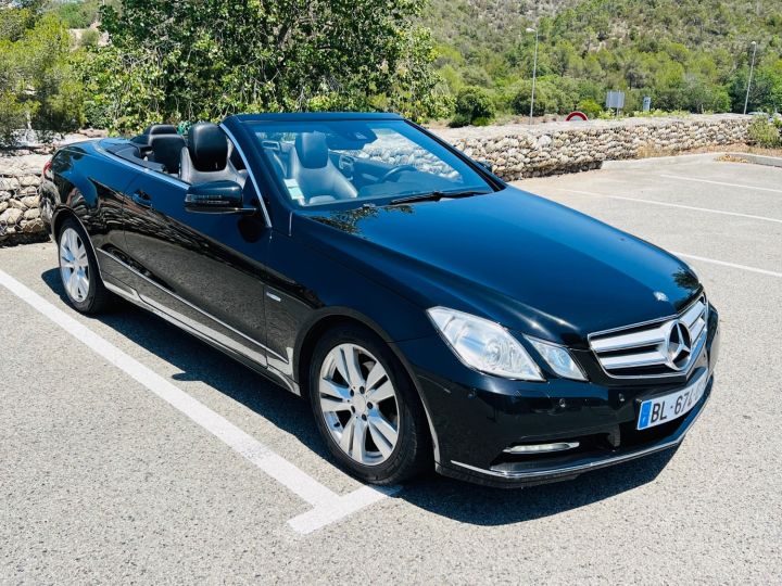 Mercedes Classe E MERCEDES E 220 CDI CABRIOLET EXÉCUTIVE BVA7 Noir - 1