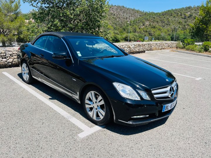 Mercedes Classe E MERCEDES E 220 CDI CABRIOLET EXÉCUTIVE BVA7 Noir - 3