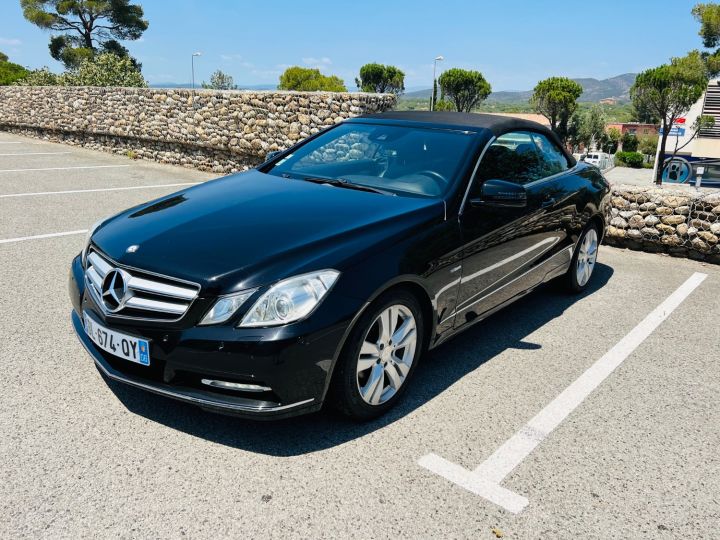 Mercedes Classe E MERCEDES E 220 CDI CABRIOLET EXÉCUTIVE BVA7 Noir - 2