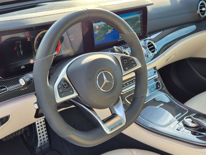 Mercedes Classe E RARE MERCEDES E63 S AMG 4 MATIC+ 4.0 V8 BI-TURBO 612ch 9G TRONIC VALEUR NEUF + DE 155Ke CARBONE TO ILS CARPLAY ECHAP. SPORT SEULEMENT 9800 KILOMETRES Argent Iridium - 14