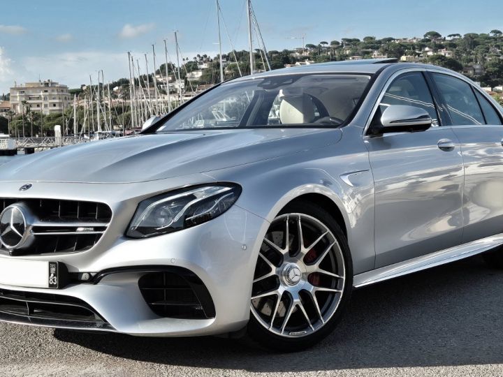 Mercedes Classe E RARE MERCEDES E63 S AMG 4 MATIC+ 4.0 V8 BI-TURBO 612ch 9G TRONIC VALEUR NEUF + DE 155Ke CARBONE TO ILS CARPLAY ECHAP. SPORT SEULEMENT 9800 KILOMETRES Argent Iridium - 3