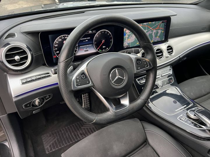 Mercedes Classe E V 350e 211+82ch Hybride 9G-Tronic Pack AMG Line GPS Caméra360° CarPlay NOIR - 25