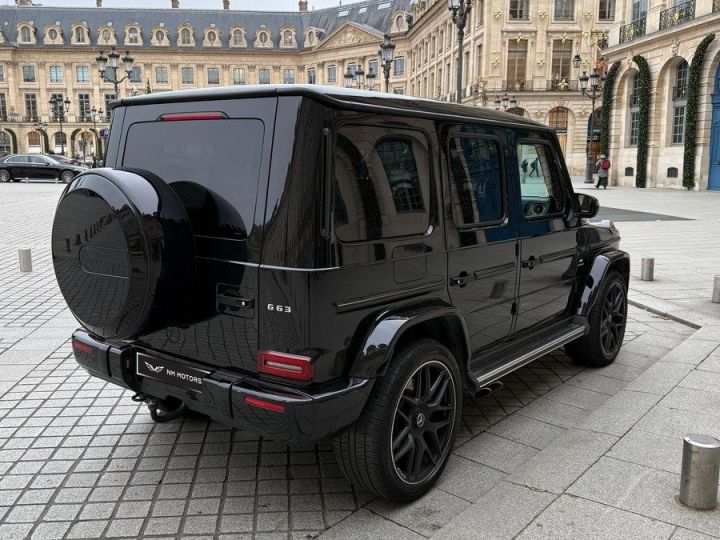 Mercedes Classe G 63 G63 AMG 4.0 V8 4X4 585 CV - 1 ère Main - Français - Garantie Noir Métallisé - 4