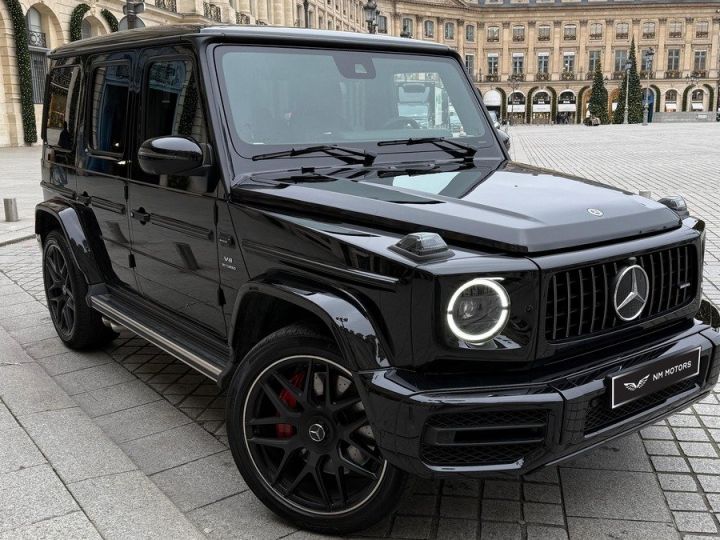 Mercedes Classe G 63 G63 AMG 4.0 V8 4X4 585 CV - 1 ère Main - Français - Garantie Noir Métallisé - 5