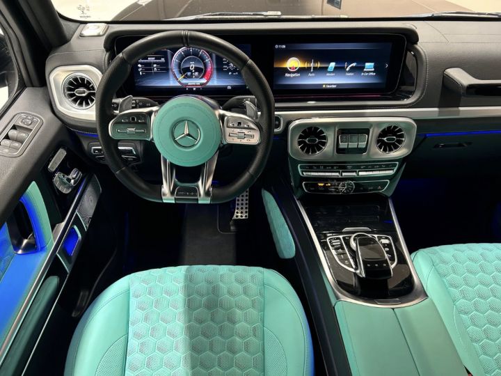 Mercedes Classe G G63 AMG intérieur bleu TIFFANY  - 9