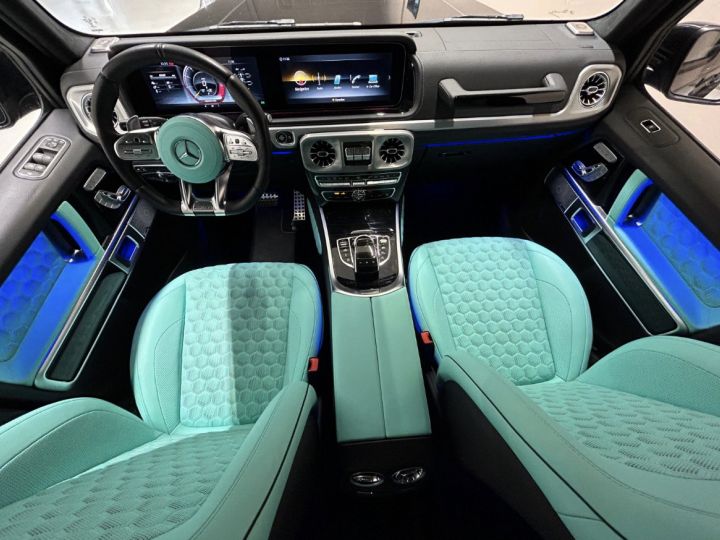 Mercedes Classe G G63 AMG intérieur bleu TIFFANY  - 14