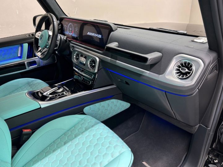 Mercedes Classe G G63 AMG intérieur bleu TIFFANY  - 16