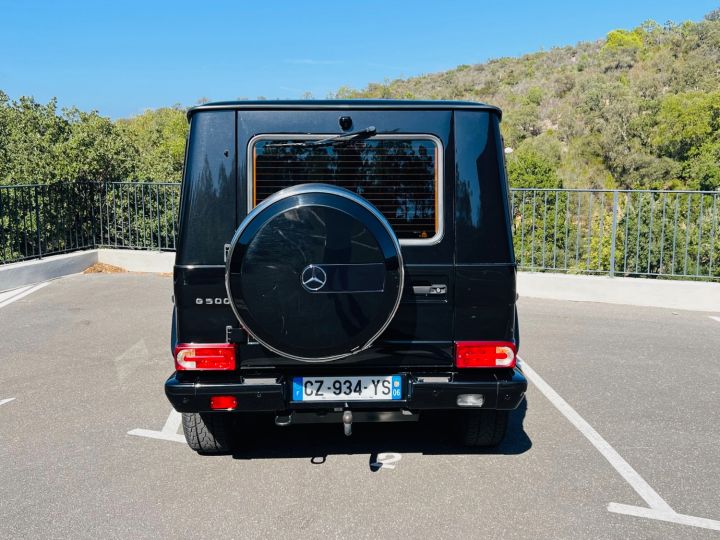 Mercedes Classe G MERCEDES BENZ CLASSE G500 V8 BVA 7 Noir Metallise - 7