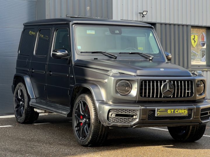 Mercedes Classe G Mercedes Classe G G63 AMG - LOA 1634 Euros Par Mois - Immat France Malus Payé - Peinture Noir Mat - Attelage - TO - Pack Carbone - Burmester Vendu