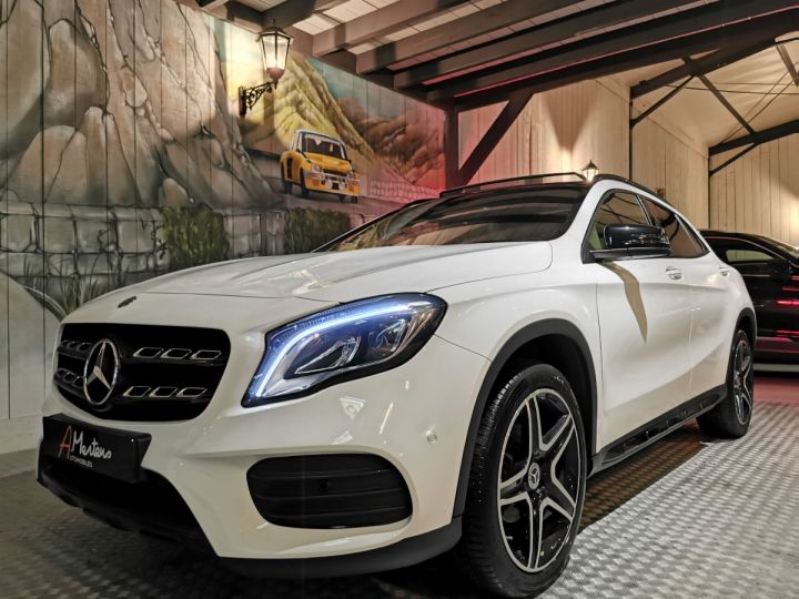 Mercedes Classe GLA 200D 136 CV FASCINATION 4MATIC 7G-DCT Blanc - 2