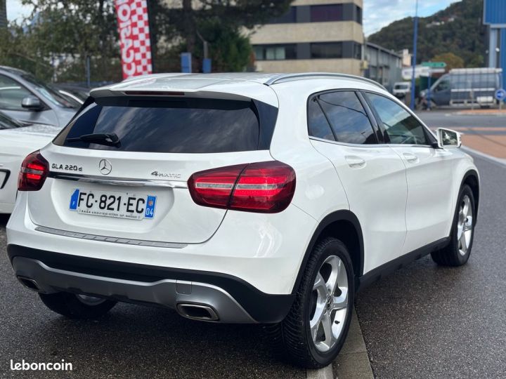 Mercedes Classe GLA Mercedes 220 d Sensation 4Matic 7G-DCT 1ère Main TVA Blanc - 2