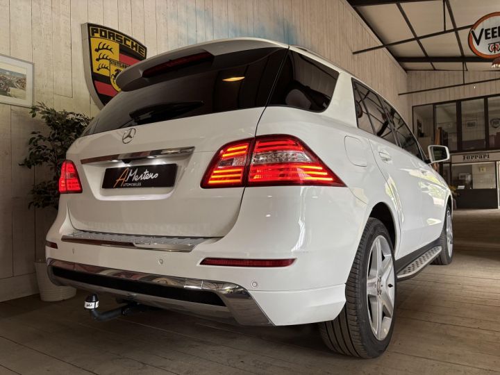 Mercedes Classe ML 250 CDI 204 CV SPORT 4MATIC 7G-TRONIC Blanc - 12