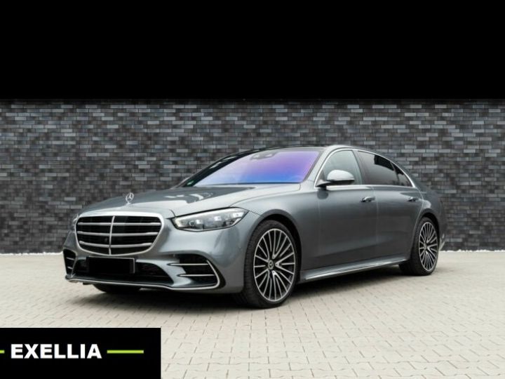 Mercedes Classe S 400d 4 MATIC AMG GRIS  Occasion - 4