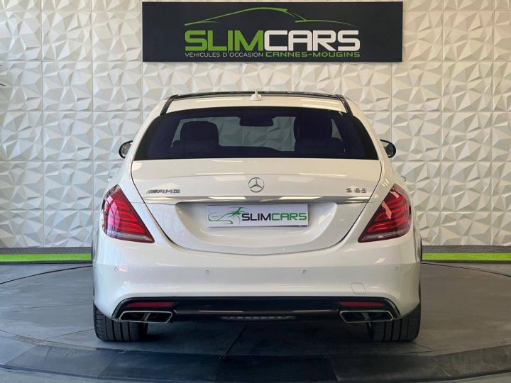 Mercedes Classe S IV (W222) 65 AMG L 7G-Tronic Speedshift Plus AMG BLANC - 4