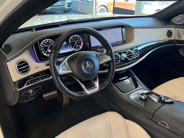 Mercedes Classe S IV (W222) 65 AMG L 7G-Tronic Speedshift Plus AMG BLANC - 12