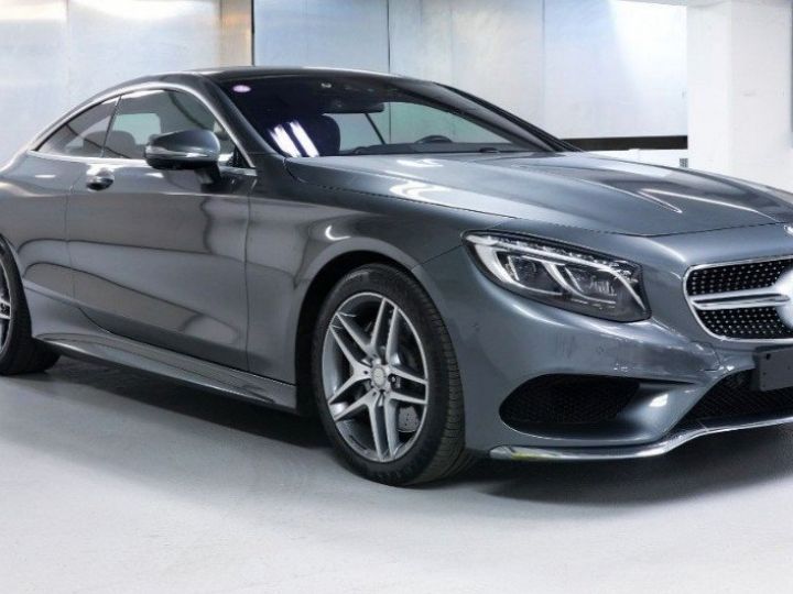 Mercedes Classe S Mercedes-Benz S400 Coupé 4Matic AMG Line gris daytona métal - 1