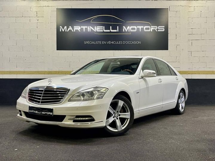 Mercedes Classe S Mercedes III (W221) 400 HYBRID L Blanc - 1