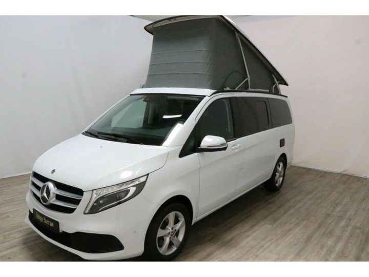 Mercedes Classe V 250d 4M 190Ch Marco Polo Cuisine EASY UP Attelage Auvent Toit Ouvrant Blanc Métallisé - 15