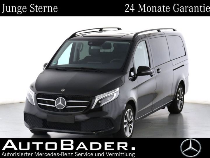 Mercedes Classe V 300 AVANTGARDE EXTRALONG 8P Noir Full cuir Noir  1èreM Garantie 24 mois Mercedes TVA Récupérable Noire - 4